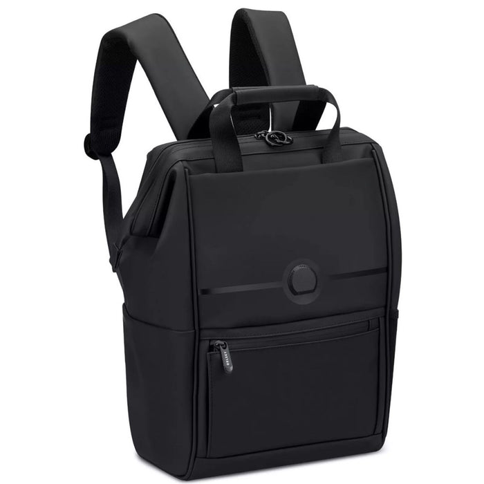 Delsey Turenne Soft Backpack - 14 inch - Black