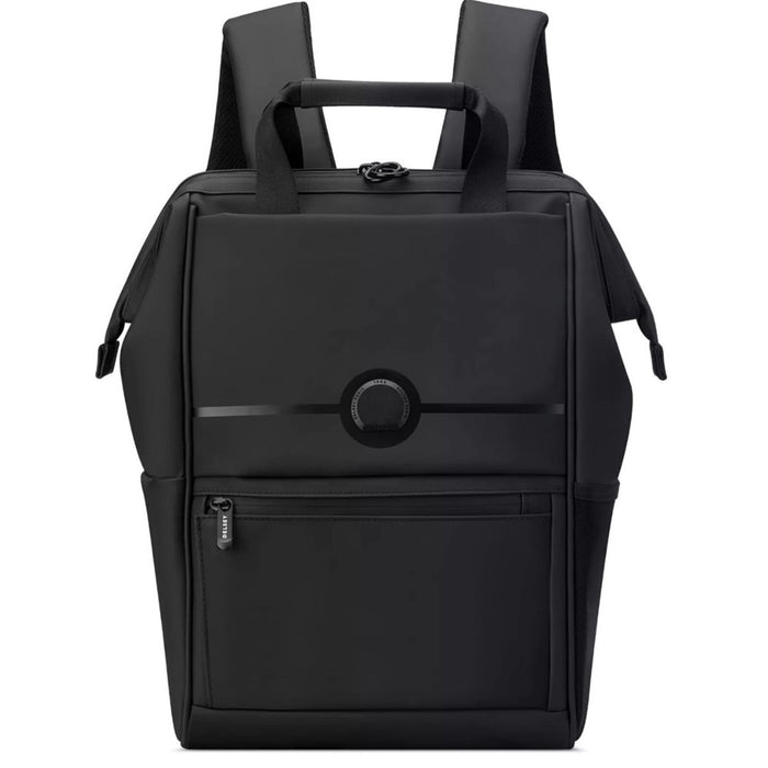 Delsey Turenne Soft Backpack - 14 inch - Black