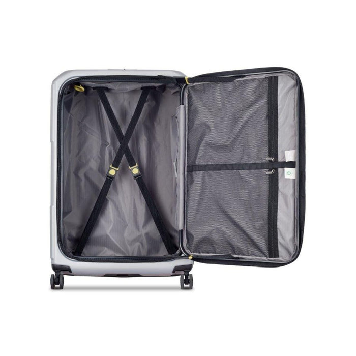 Delsey Securitime Top Loading Cabin Trolley Case - 55cm - Silver