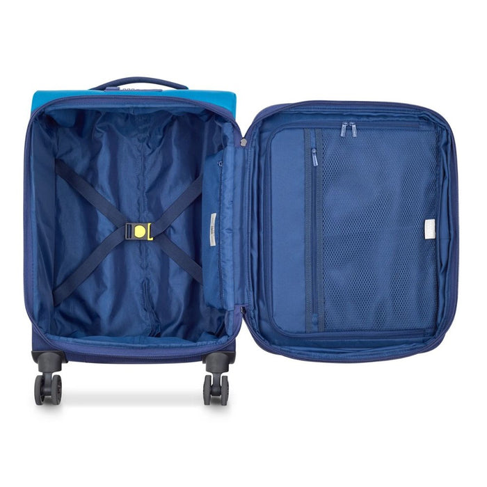 Delsey Brochant Trolley Case - 55cm - Blue