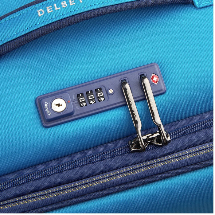 Delsey Brochant Trolley Case - 55cm - Blue