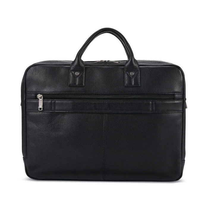 Samsonite Classic Leather Toploader - Black