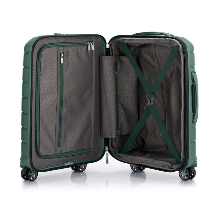 Samsonite OC2LITE Spinner Expandable - 55cm - Slate Green