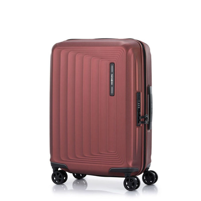 Samsonite Nuon Spinner Expandable - 55cm - Terracotta Red