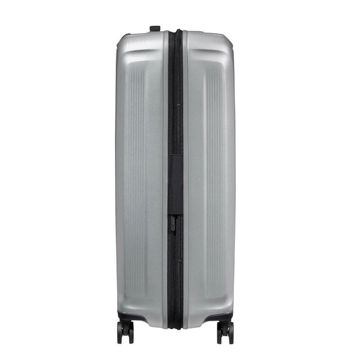 Samsonite Nuon Spinner Expandable - 75cm - Matt Silver