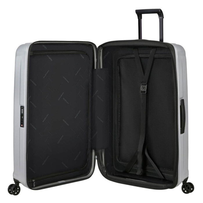 Samsonite Nuon Spinner Expandable - 81cm - Matt Silver