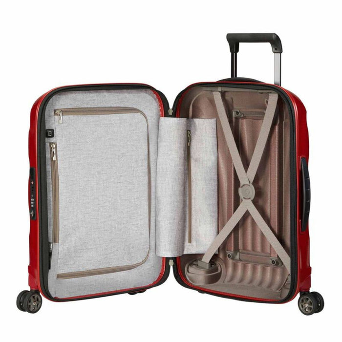 Samsonite C-LITE Spinner Expandable - 55cm - Chili Red