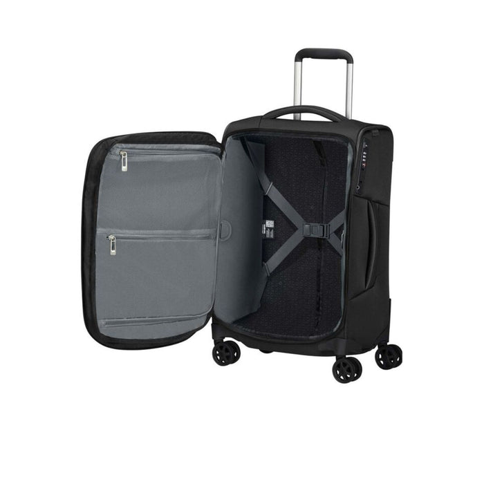 Samsonite Respark Spinner Expandable Carry On - 55cm - Ozone Black