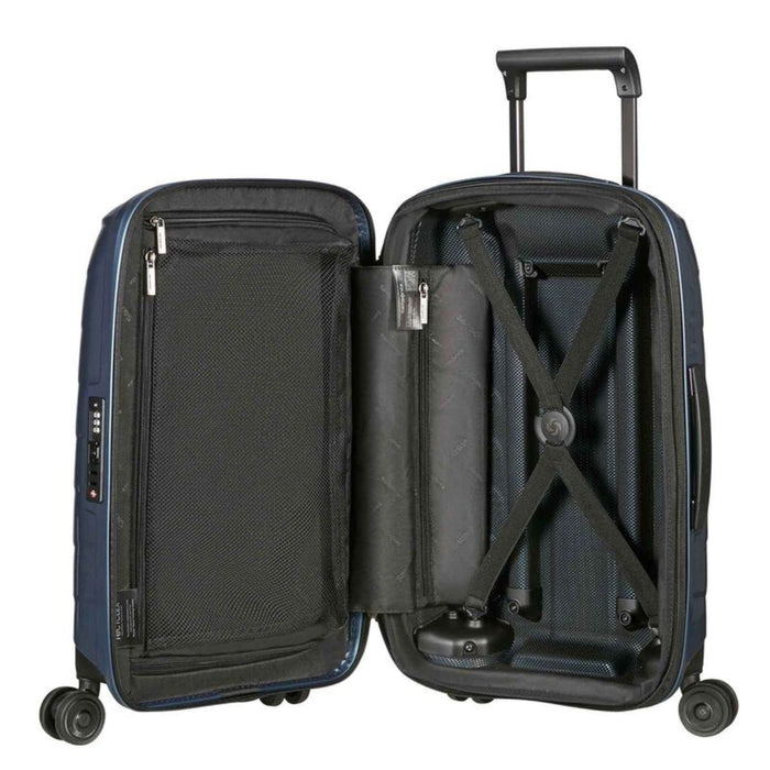 Samsonite Attrix Expandable Spinner - 55cm - Steel Blue