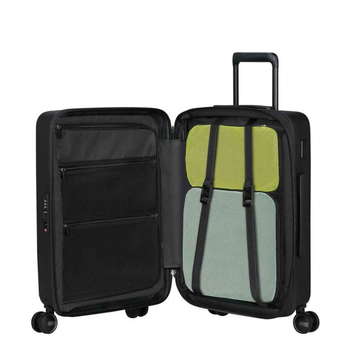 Samsonite Restackd Expandable 'Easy Access' Carry On - 55cm - Black