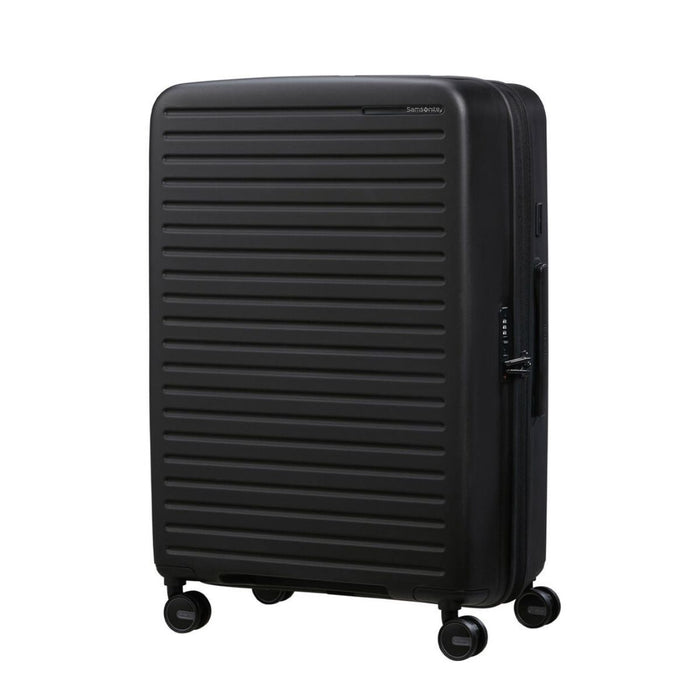 Samsonite Restackd Expandable Suitcase - 81cm - Black