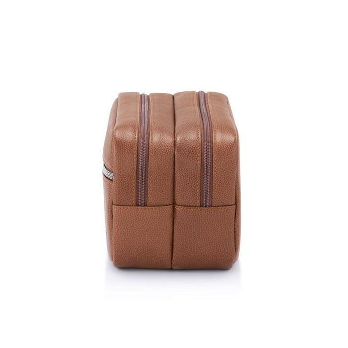 Samsonite Classic Leather Toiletry Kit - Cognac