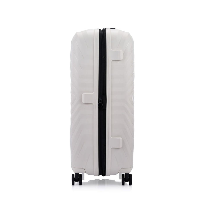 Samsonite Octolite Neo Suitcase Expandable 75cm Off White Carry Luggage Co