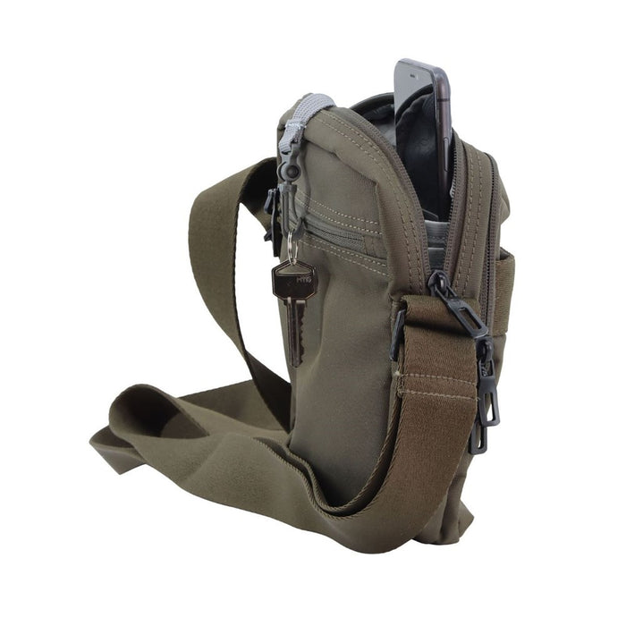 Discovery Downtown Utility Shoulder Bag - Khaki