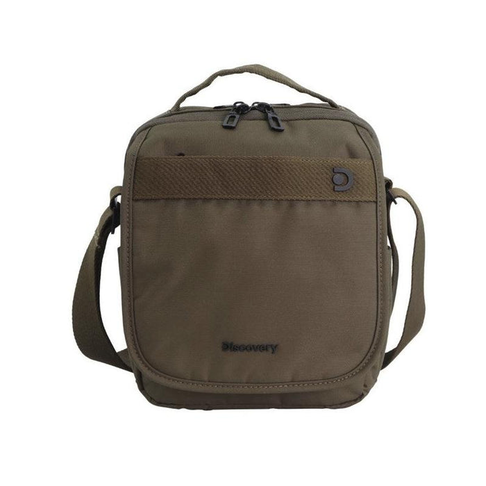 Discovery Downtown Messenger Crossbody Bag - Khaki