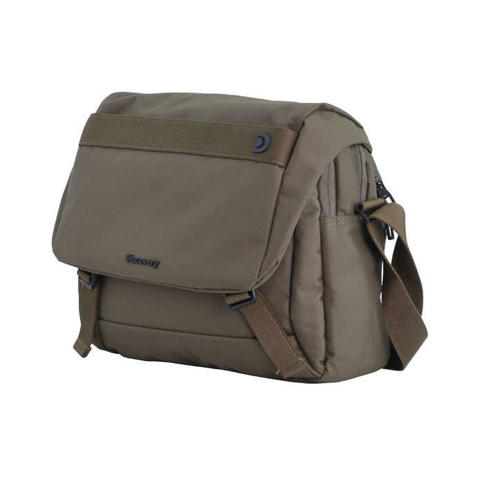 Discovery Downtown Laptop Messenger Bag - Khaki