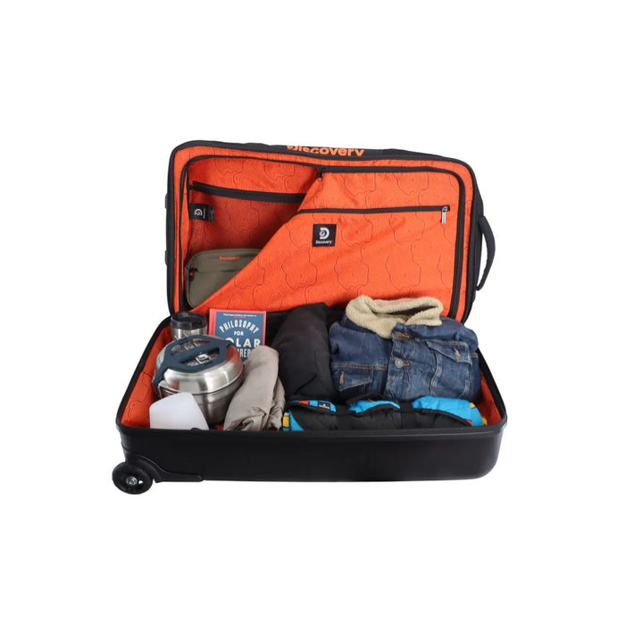 Discovery Camp 2 Wheel Large Duffle Bag -  75cm - Black