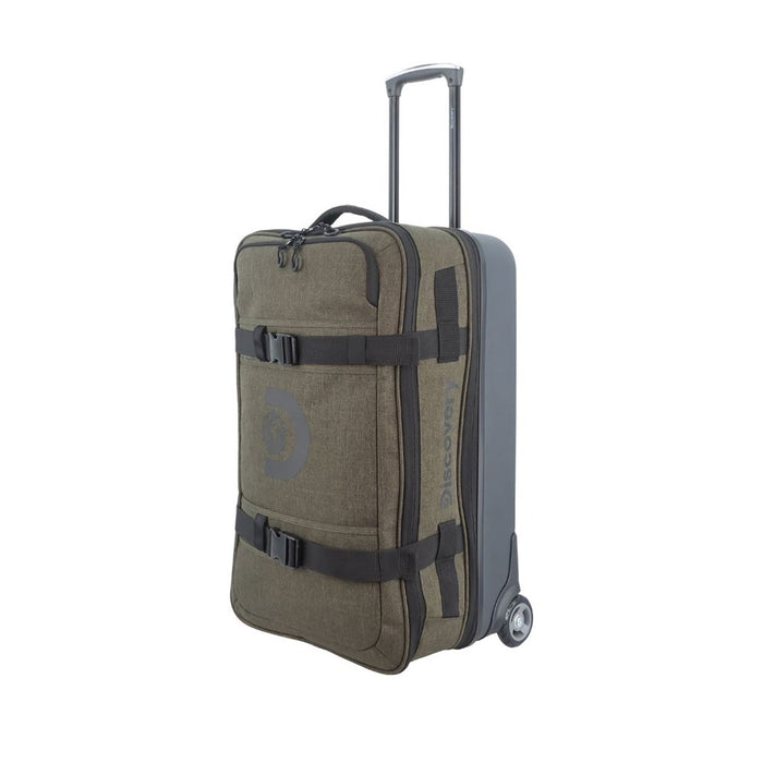 Discovery Camp 2 Wheel Large Duffle Bag -  75cm - Khaki