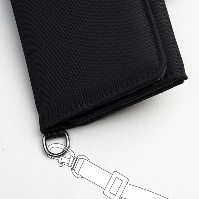 Pacsafe RFID Trifold Wallet - Black