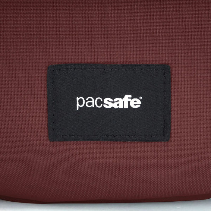 Pacsafe Go anti-theft Saddle Crossbody Bag - Garnet Red