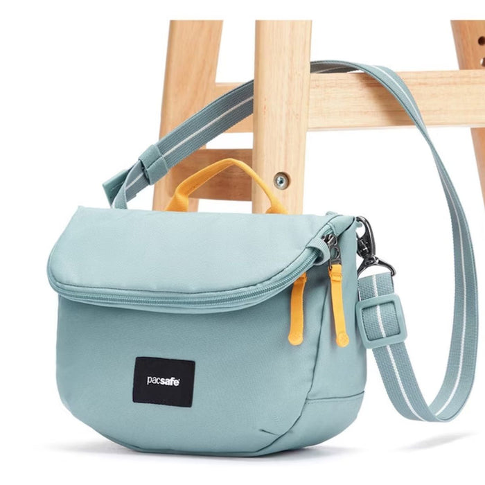 Pacsafe Go anti-theft Saddle Crossbody Bag - Fresh Mint