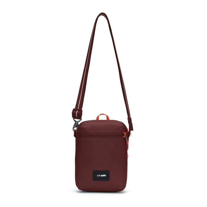 Pacsafe Go anti-theft Festival Crossbody Bag - Garnet Red