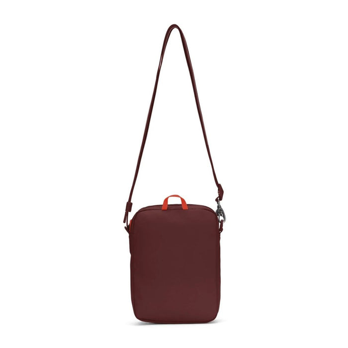 Pacsafe Go anti-theft Festival Crossbody Bag - Garnet Red