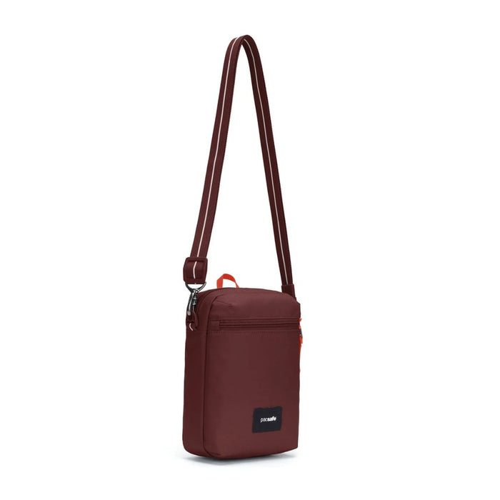 Pacsafe Go anti-theft Festival Crossbody Bag - Garnet Red