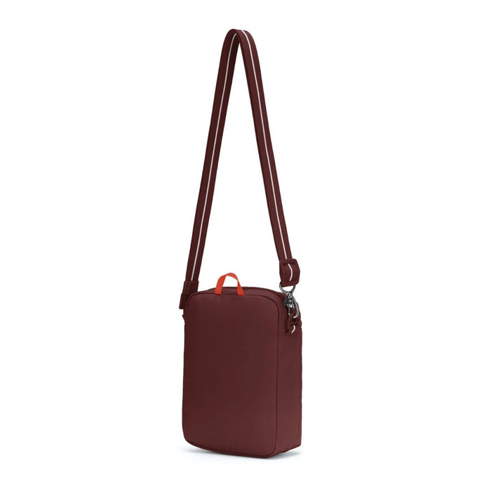 Pacsafe Go anti-theft Festival Crossbody Bag - Garnet Red