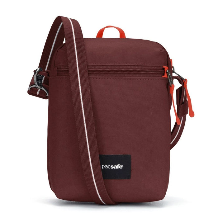 Pacsafe Go anti-theft Festival Crossbody Bag - Garnet Red