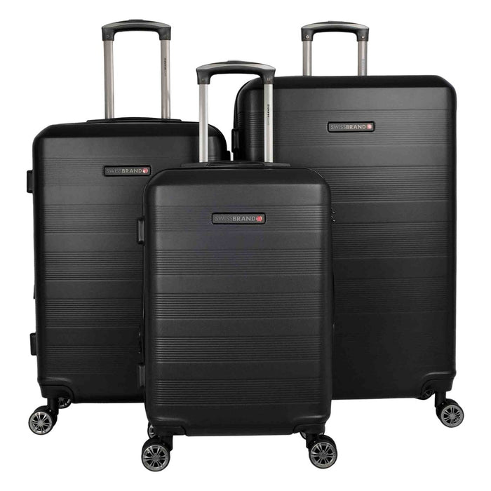 Swissbrand Cardiff Trolley Case - 66cm - Black