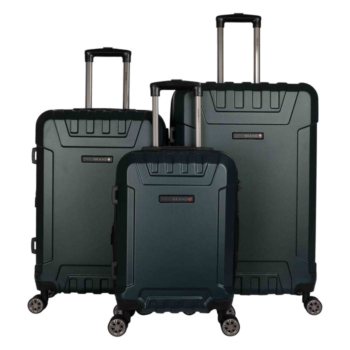 Swissbrand Ranger Cabin Trolley Case - 56cm - Olive