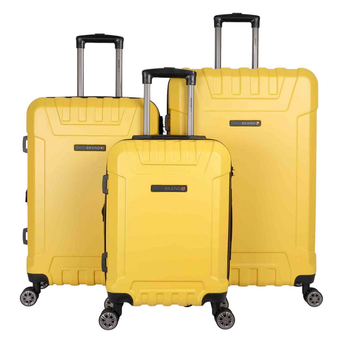 Swissbrand Ranger Trolley Case - 77cm - Yellow