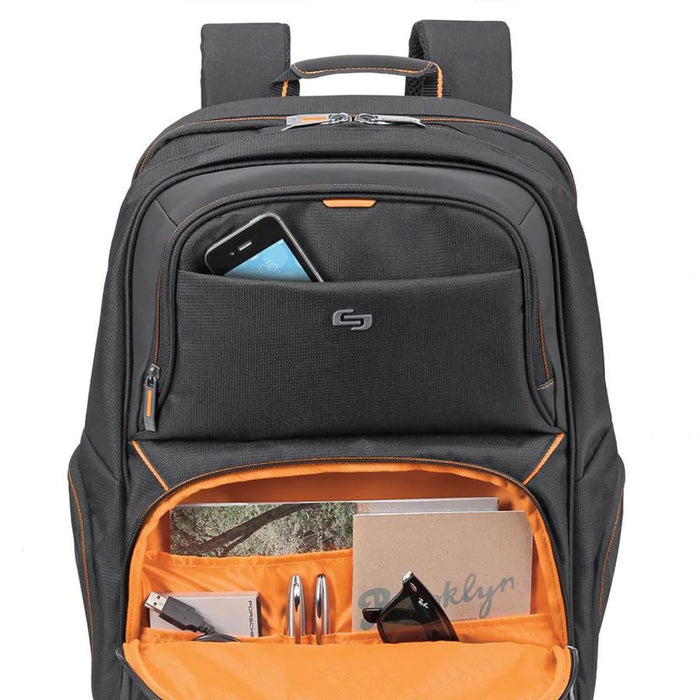 Solo Urban Laptop Backpack - Black