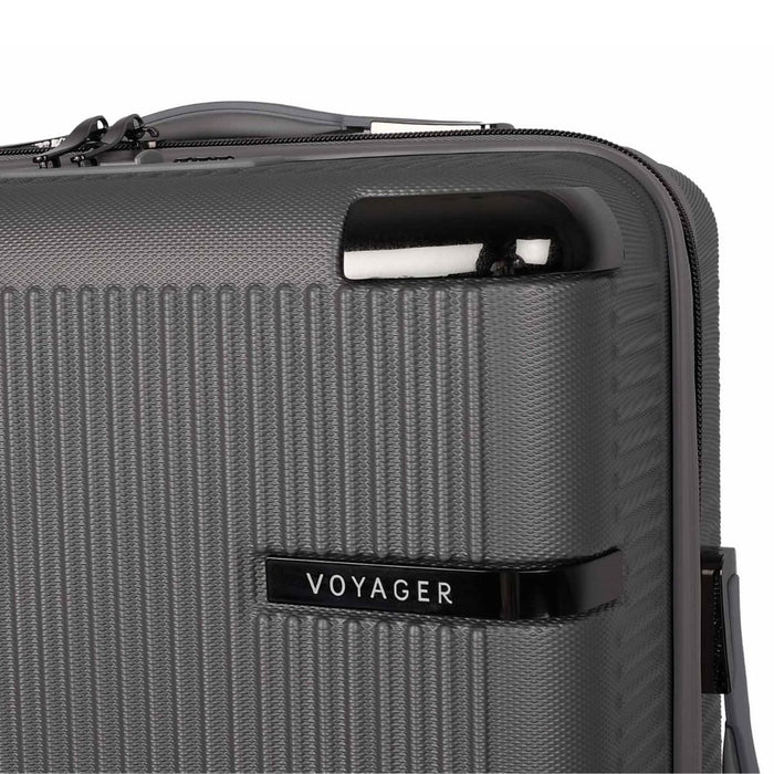 Voyager Seville Trolley Case - 55cm - Grey