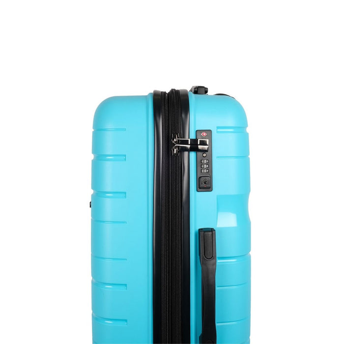 Voyager Hanoi Trolley Case - 55cm - Teal