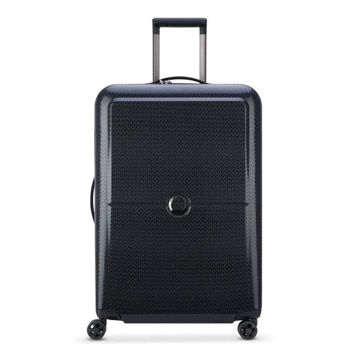 Delsey Turenne Trolley Case 70cm Black Carry Luggage Co