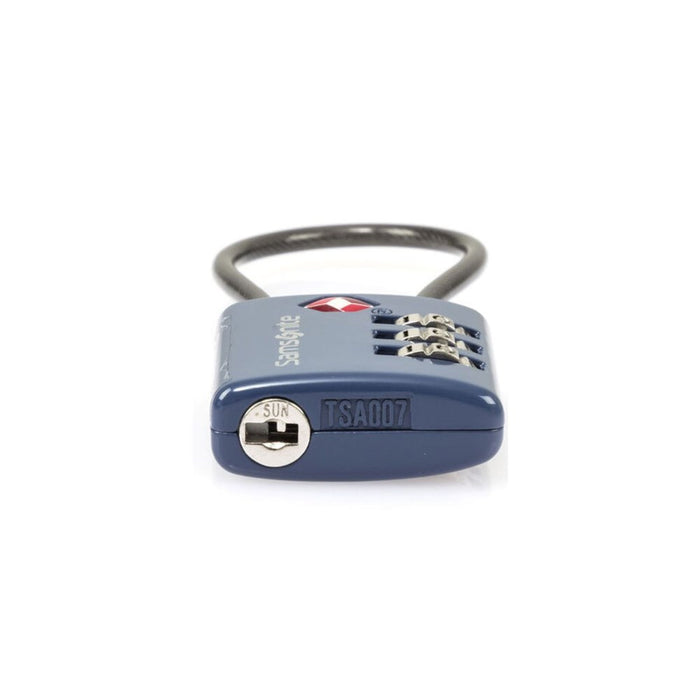 Samsonite 3 Dial TSA Cablelock - Dark Blue