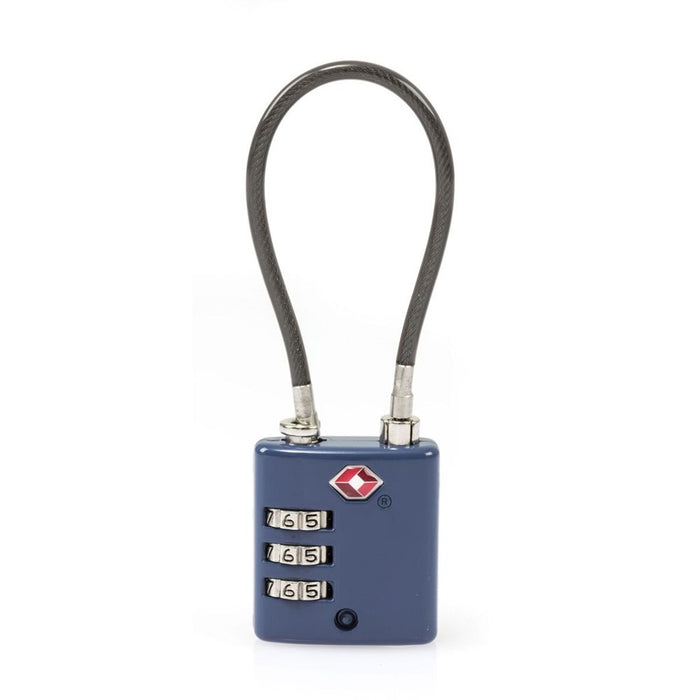 Samsonite 3 Dial TSA Cablelock - Dark Blue