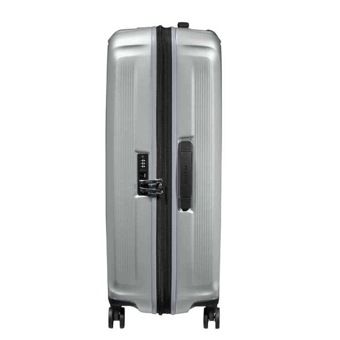 Samsonite Nuon Spinner Expandable - 75cm - Matt Silver