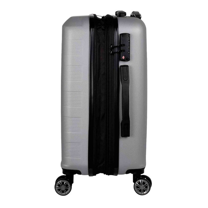 Swissbrand Cardiff Cabin Trolley Case - 54cm - Silver