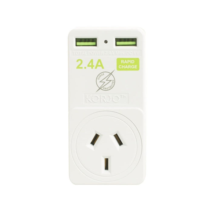 Korjo USB & Power Adaptor - USA