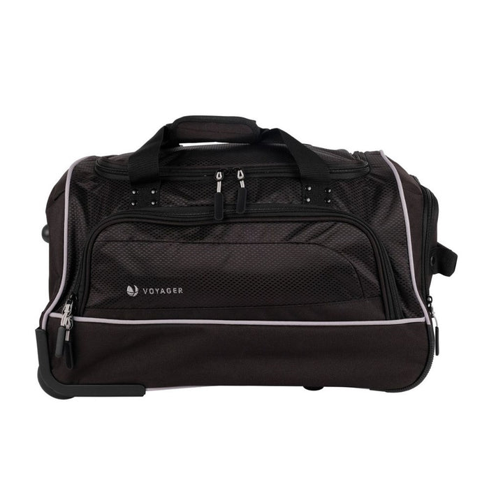 Voyager Traverse Cabin Wheeled Duffel - 51cm - Black