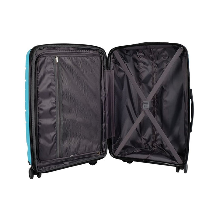 Voyager Hanoi Trolley Case - 55cm - Teal